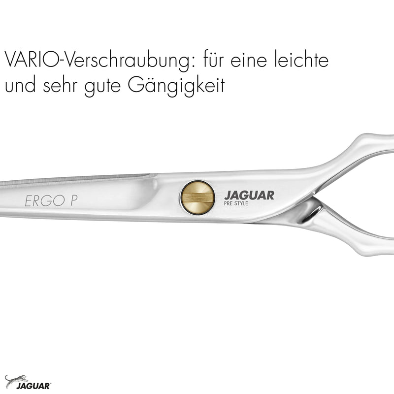 [Australia] - JAGUAR hair scissors PRE STYLE ERGO P 5.5" | hairdressing scissors in classic design | polished | Made in Germany 1 piece (pack of 1) 