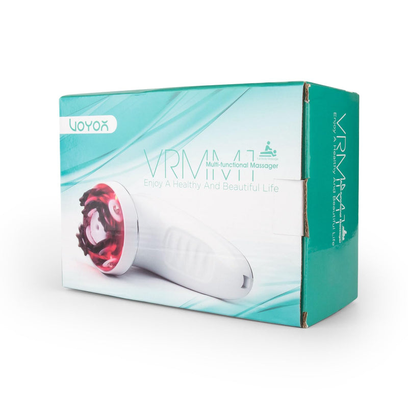 [Australia] - VOYOR Electric Cellulite Massager, Body Sculpting Machine for Arms, Belly, Legs, Waist, Buttocks, 3 Strengths for Body Cleaning and Deep Tissue Cellulite Massage, IPX7 Waterproof & Cordless VRMM1-NEW 