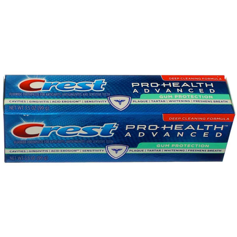 Crest Pro-Health Advanced Toothpaste, Gum Protection 3.5 oz (Pack of 2)