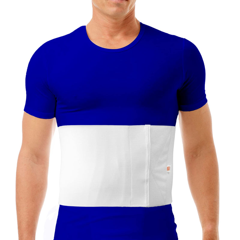 Azmec XXL Abdominal Binder for Lower Waist and Back Support, Abdominal Binder Post-surgery, Lower Waist Belt, Stomach Compression for Women and Men (Fits 49-55 inches) XX-Large