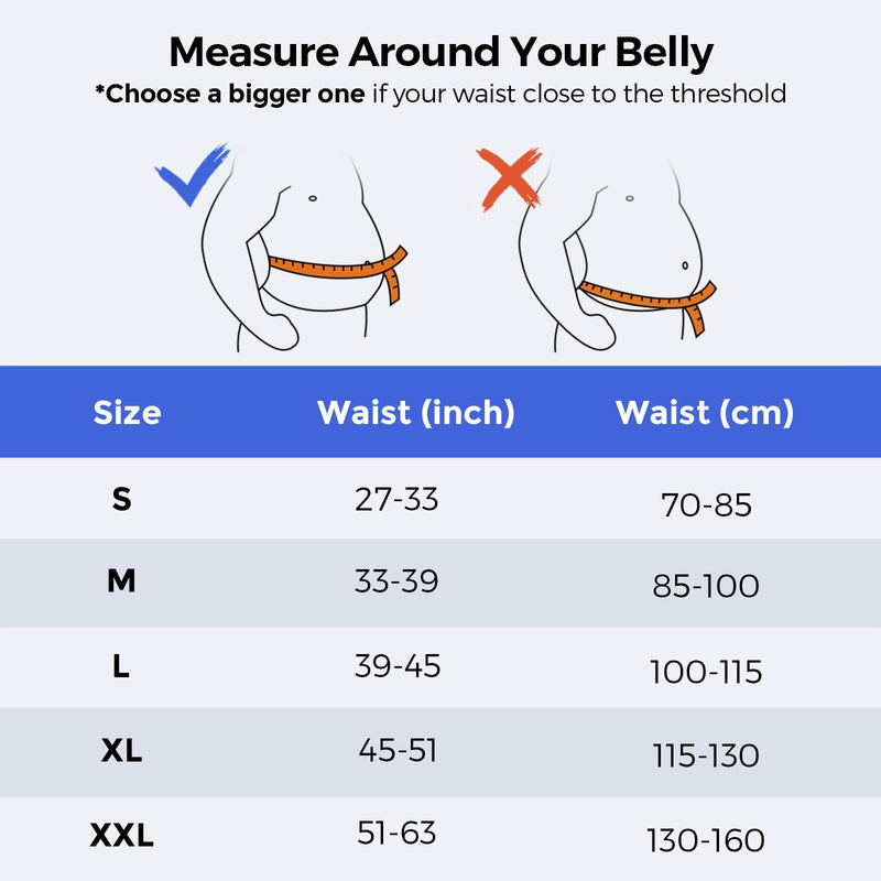[Australia] - FREETOO Back Brace for Men Lower Back Pain with 7 Metal Stays, for Sciatica, Herniated Disc, Scoliosis and More Pain Relief! Breathable Back Support Belt for Women Work with Soft Pad, Lightweight Lumbar Support for Dairly Activity M(Waist:33"-39") Black 