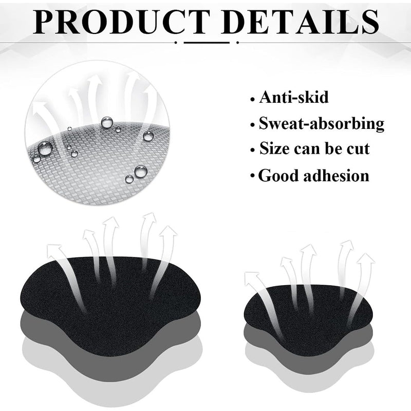 [Australia] - Sneaker Repair Patch Self-adhesive Heel Patch Sneaker Hole Repair Heel Repair Patch Shoe Hole Prevention Patch Suitable for most shoe types, 4 pairs 
