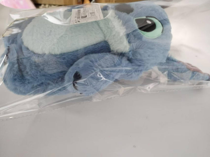 [Australia] - Fluffy Hot Water Bottle, Sti-tch Hot Water Bottle, Sti-tch Hot Water Bottle Cuddly Toy, Cartoon Hot Water Bottle for Kids, Hot Water Bag, Removable Inner Container, Hand Warmer for Kids & Adults (Blue) Blue 