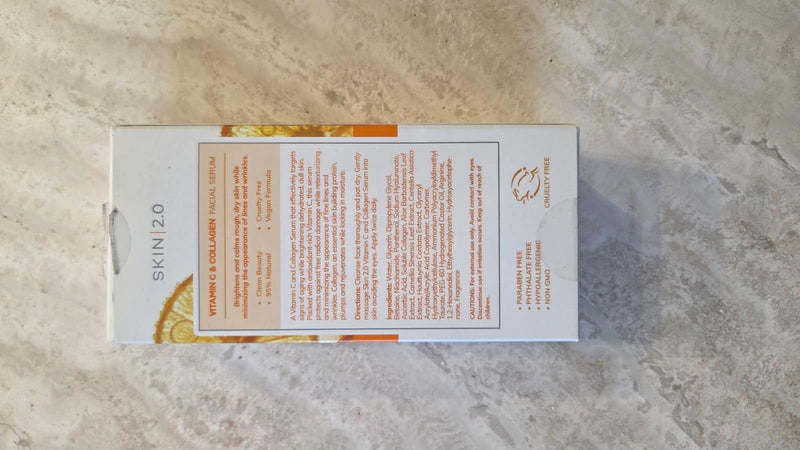 Skin 2.0 Vitamin C Serum Vitamin C & Collagen (Pack of 2)