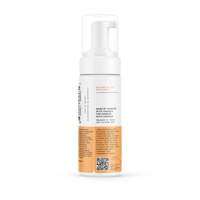 [Australia] - The Honey Pot Company - Feminine Wash - Herbal Infused Feminine Hygiene Wash for Sensitive Skin Types - PH Balanced Plant Based Feminine Products - Normal - 5.51 Fluid Oz. 5.51 Fl Oz (Pack of 1) 