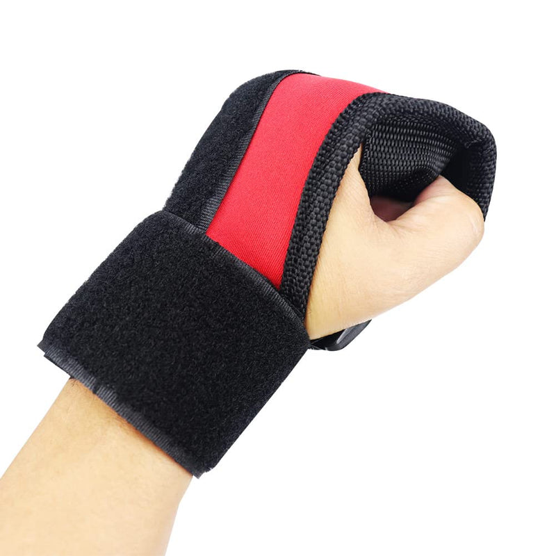 1pc Hand Fist Finger Gloves for Stroke Brace Rehabilitation Training Equipment Finger Auxiliary Gloves Hand Brace for Hemiplegia Elderly Athlete Finger (red) red
