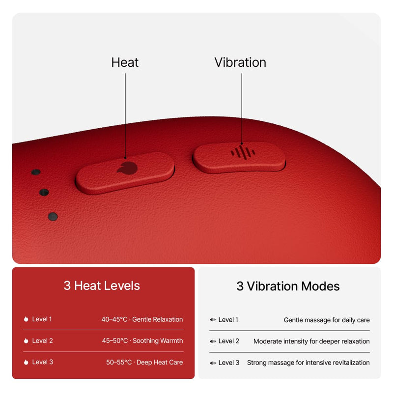 Electric Gua Sha Facial Tool, Heated Brass Face & Neck Massager with LED Red Light Therapy & Soothing Vibration, Smart Dual-Mode Design Beauty Skincare Device for Sculpting, Lifting & Relaxation