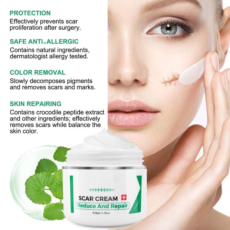 [Australia] - Scar cream, scar removal cream, advanced scar treatment gel for surgical scars, acne scars, effective for old and new scars 