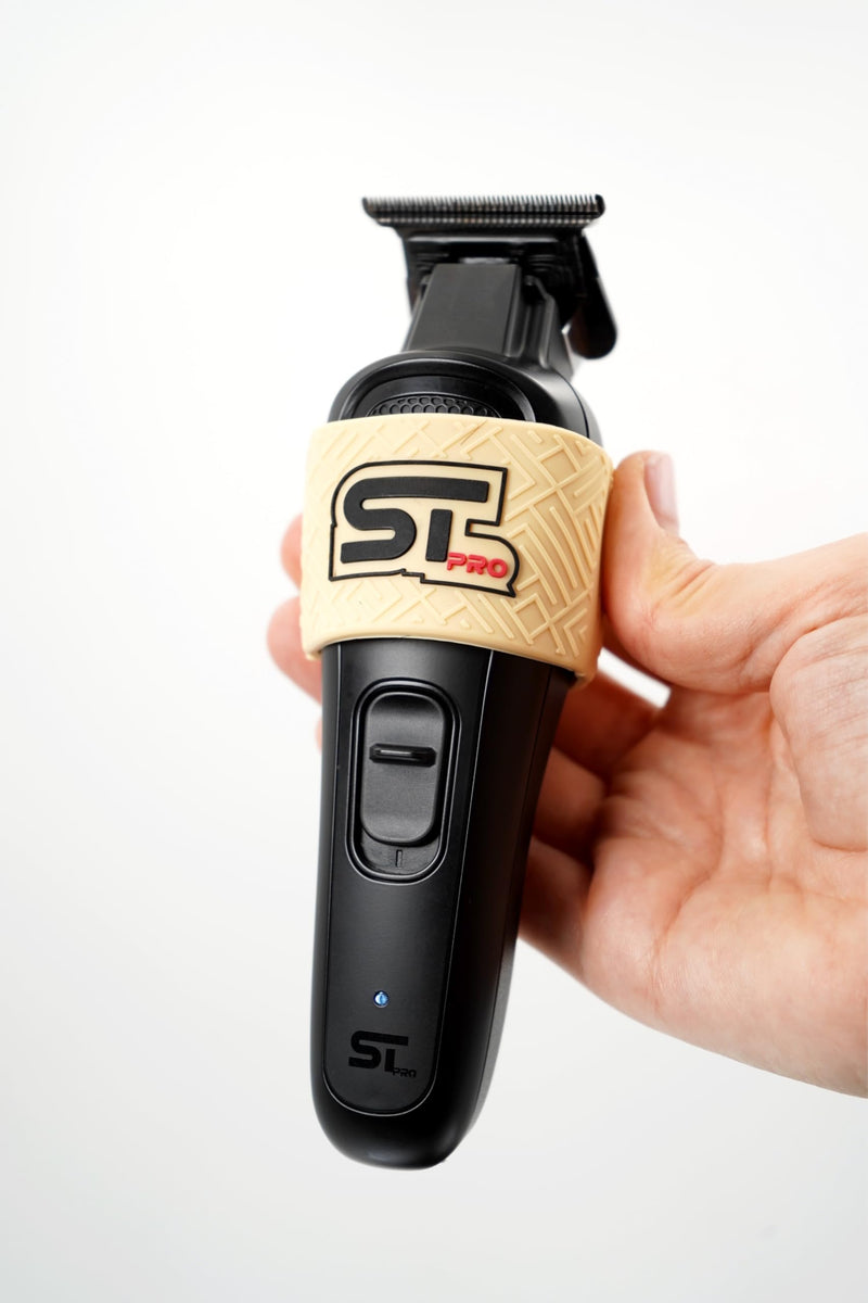 Supreme Trimmer SGR60 Professional Barber Grippers | 5 Piece Non Slip Clipper Grips, Barber Sleeve for Hair Clipper | Sand SGR60 SAND