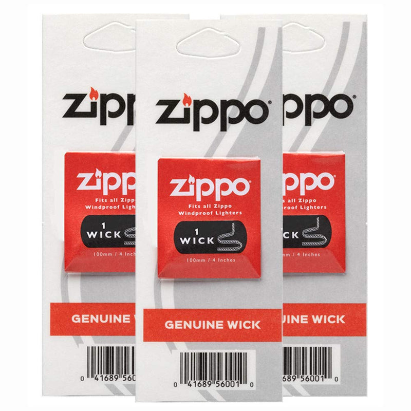 Zippo 3w3f Flint/Wick Co-Pack, One Size