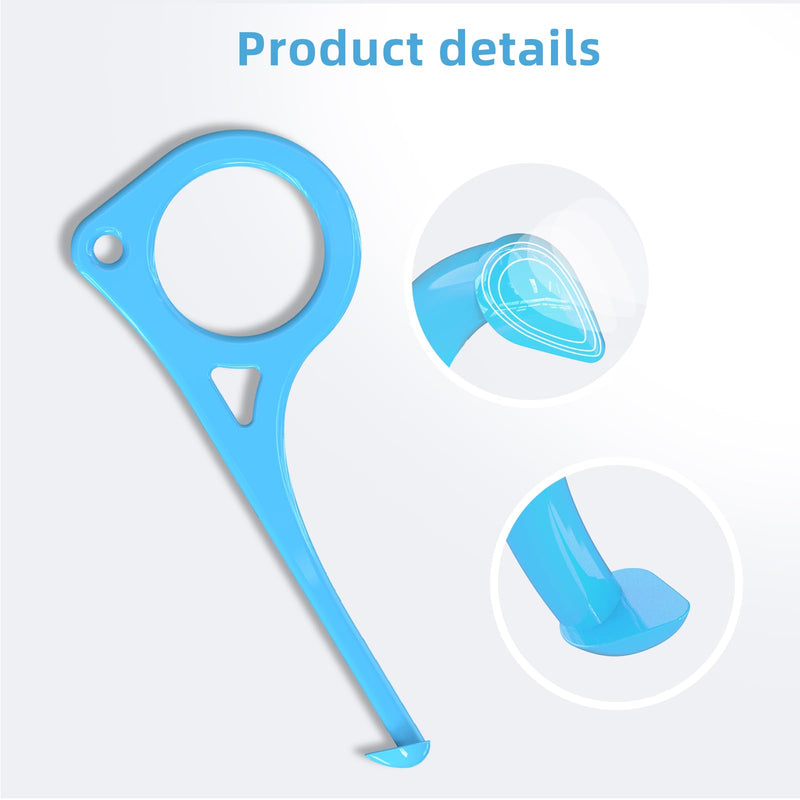 [Australia] - Aligner Removal Tool, 10 Invisible Braces Removal Tools, Retainer Remover Tool, Suitable for Removing Braces, Trays, Retainers, Dentures and Aligners(Blue). Regular size B 10pcs Light blue 