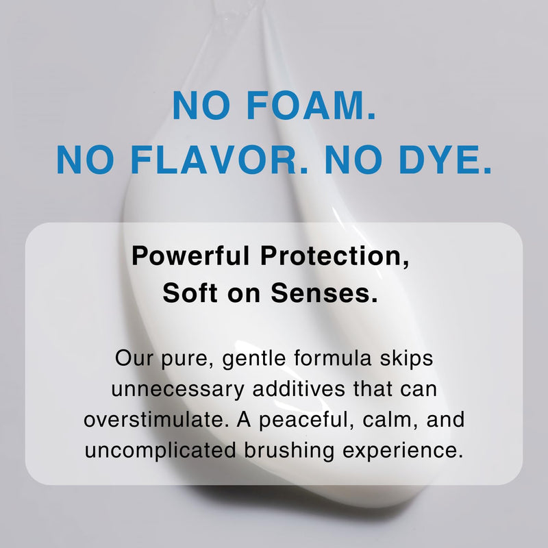 [Australia] - Kids Fluoride Free Bamboo Salt Toothpaste with nHA - Pure Dew | Nano Hydroxyapatite, Remineralizing, Strengthening Enamel for First Teeth, Safe to Swallow (3oz) 3 Ounce (Pack of 1) 