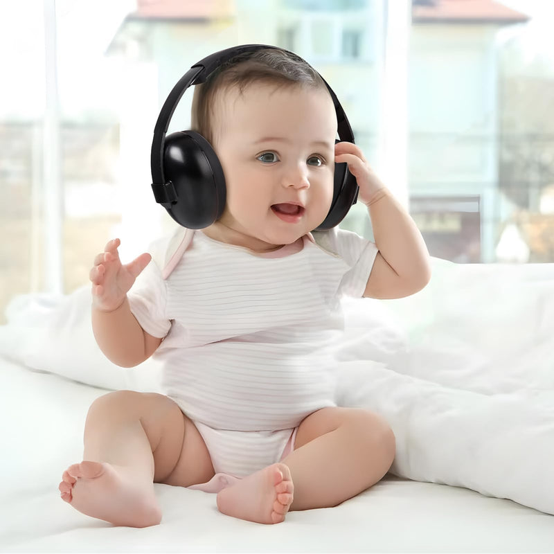 [Australia] - PandaEar Infant Baby Noise Cancelling Headphones - Baby Ear Muff for Noise Protection, 0-24+ Months, Comfortable Baby Ear Protection, Baby Headphones for Noise - Ideal for Travel Airplane 
