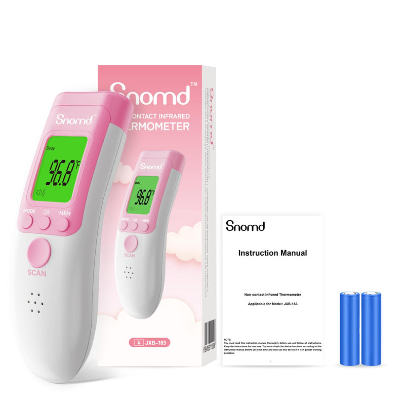 [Australia] - Digital Non-Contact Infrared Forehead Thermometer for Adults and Kids, 3 in 1 Medical Thermometer for Baby with Backlight LCD Screen 