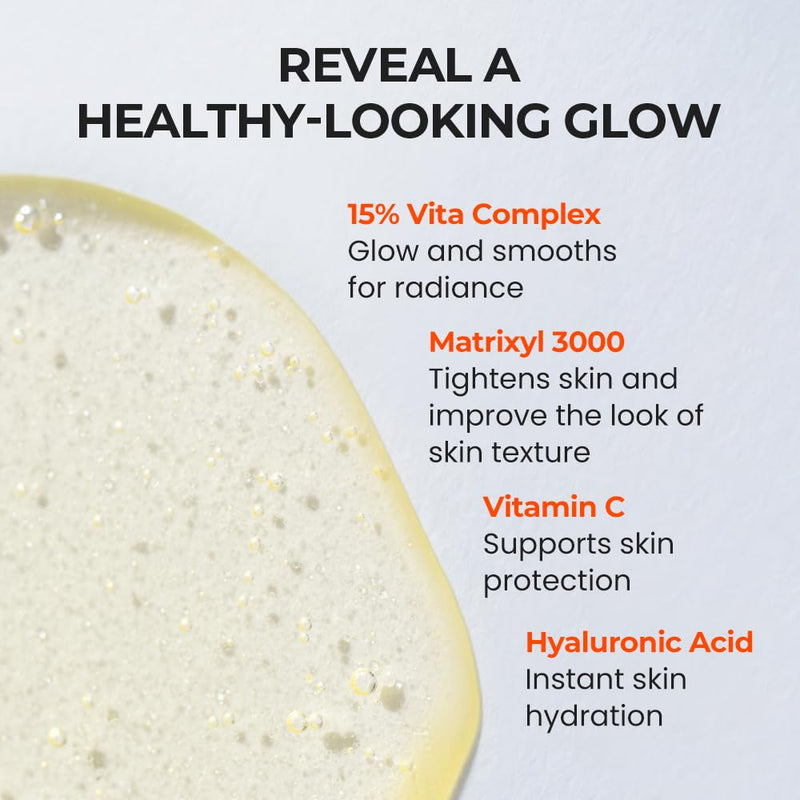 [SKIN&LAB] Vitamin C Serum for Face with Hyaluronic Acid and Niacinamide | Korean Skincare (1.01 fl oz)