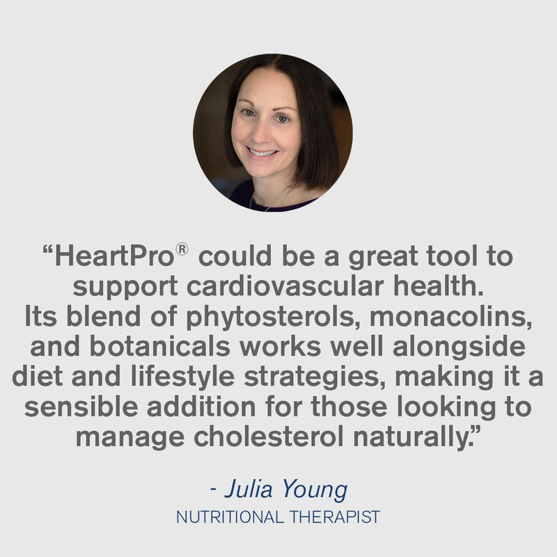 HeartPro® 900mg Plant Sterols | 8 Billion Protiotics | Supplement to Lower Cholesterol | with Ginger Root, CoQ10, Black Garlic | 60 Vegan Capsules, 2-A-Day