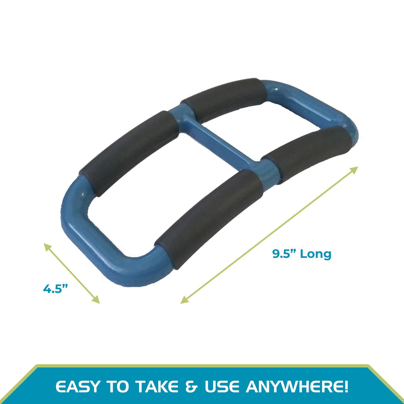 [Australia] - Stander Handy Handle, Lift Assist Device for Elderly and Disabled, Patient Standing Aid for Handicapped, Blue with Rubber Grip 