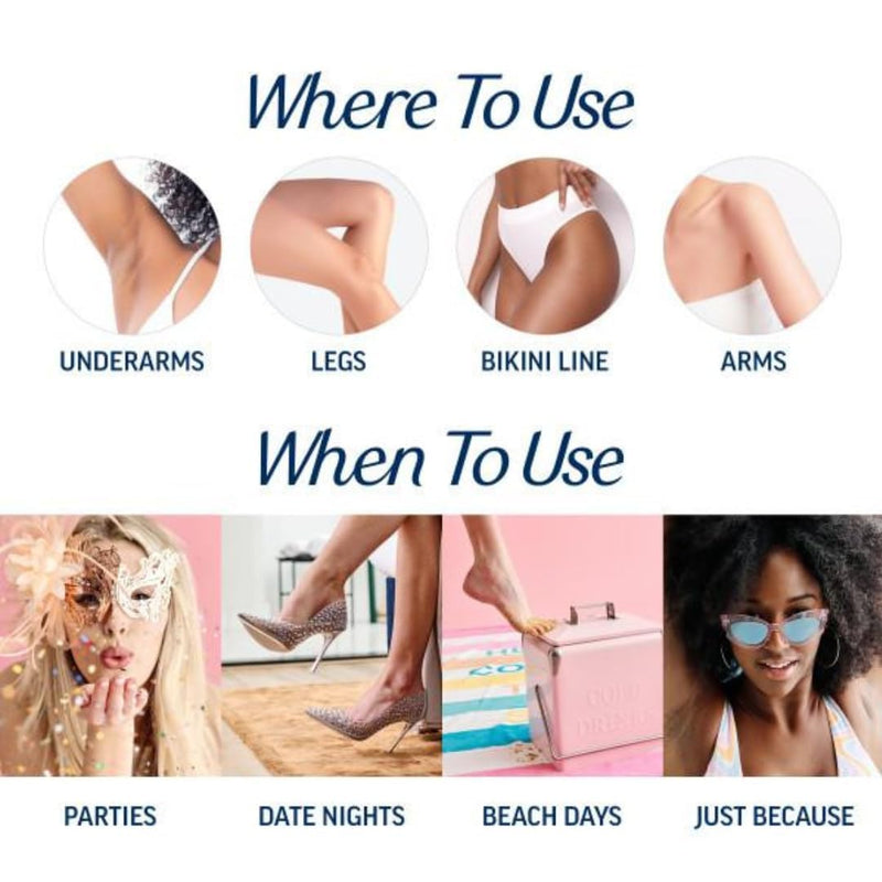 Veet Leg & Body Hair Removal Kit- Sensitive Formula, Ready-to-use Cold Wax Strips, Shea Butter & Acai Fragrance, 40 Count (Pack of 2)