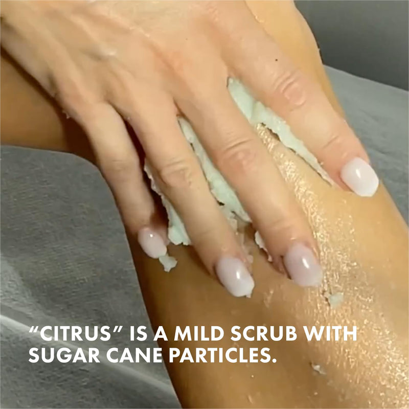[Australia] - Miraveda by Italwax Citrus Scrub - 500ml / 16.9fl.oz – With coconut oil and lime for a delicate citrus note – Ideal for hand care 16.9 Fl Oz (Pack of 1) 