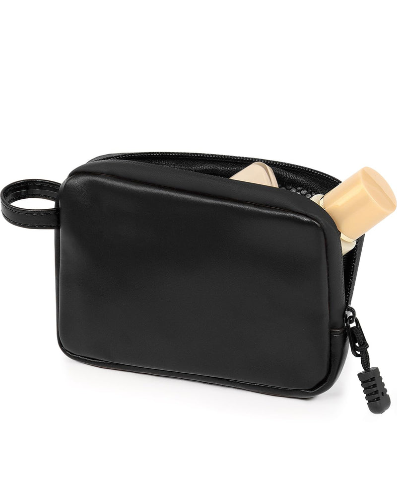 [Australia] - Smell Proof Bag Carbon Lined Container Odor Proof Bag Smoking Pipe Stash 6.3 x 4.3 Inch Durable Medicine Organizer Pouch Odorless Pipe Bags-Great Gifts for Women Black 