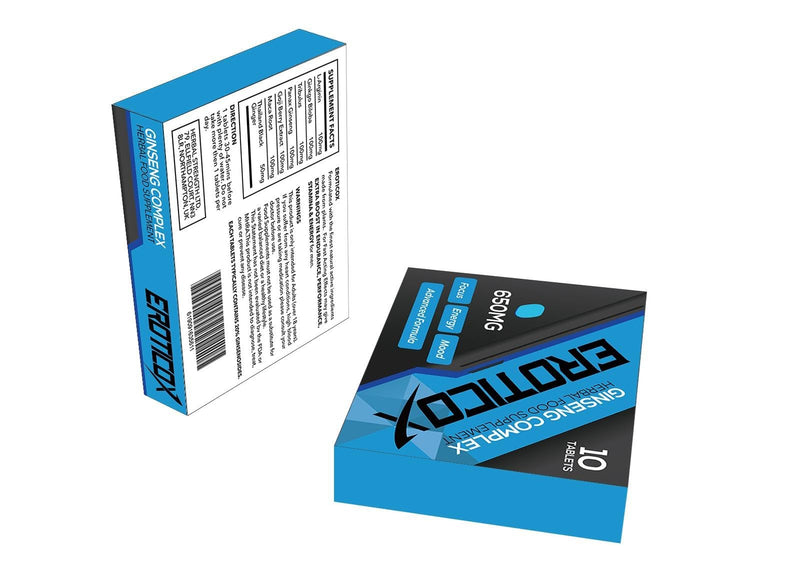 650MG Stamina & Firmness Support | Harder, Stronger for Longer | 10 Pills for Men UK