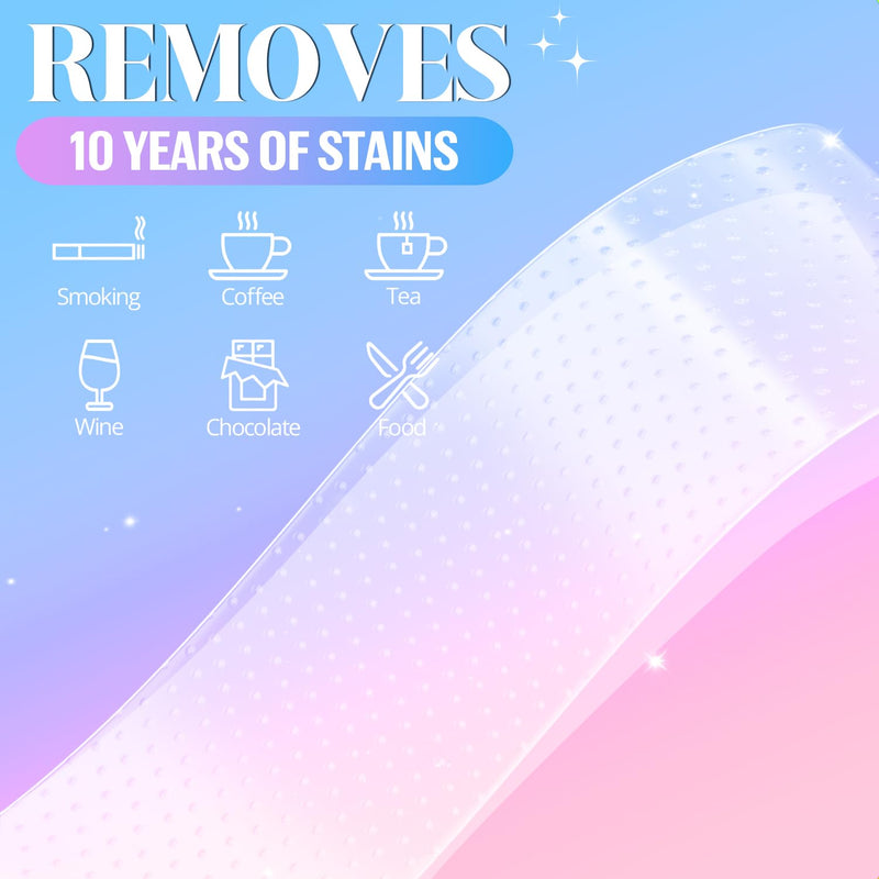 [Australia] - Teeth Whitening Strips - Sensitive Tooth Whitener 14 Day Treatments for Adults, Enamel Safe for White Teeth Professional Whitestrips for Deep Stains Coffee Wine Tobacco, Non-Slip 28 Strips Mint 