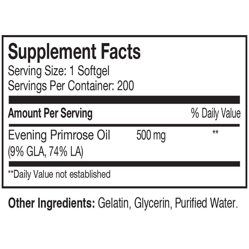 [Australia] - Evening Primrose Oil-Maintain Smooth-Healthy Looking Skin-Supports hormonal Balance-Supports hormonal Balance (1) 