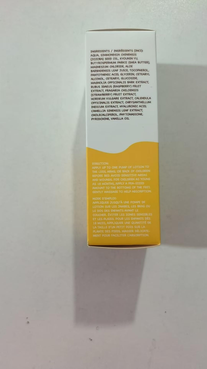 Vigority Magnesium Lotion for Kids & Babies Sleep - Bedtime Body Cream with Vanilla, Multi Vitamins & Botanical Extracts – Soothing Topical Magnesium for Relaxation, Calming & Soothing Relief 4 Fl Oz (Pack of 1)