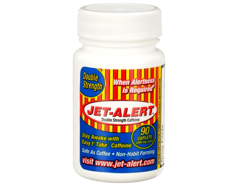 [Australia] - Jet-Alert Double Strength Caffeine 200 Mg Caplets, 90 caplets, Pack of 3 30 Count (Pack of 3) 
