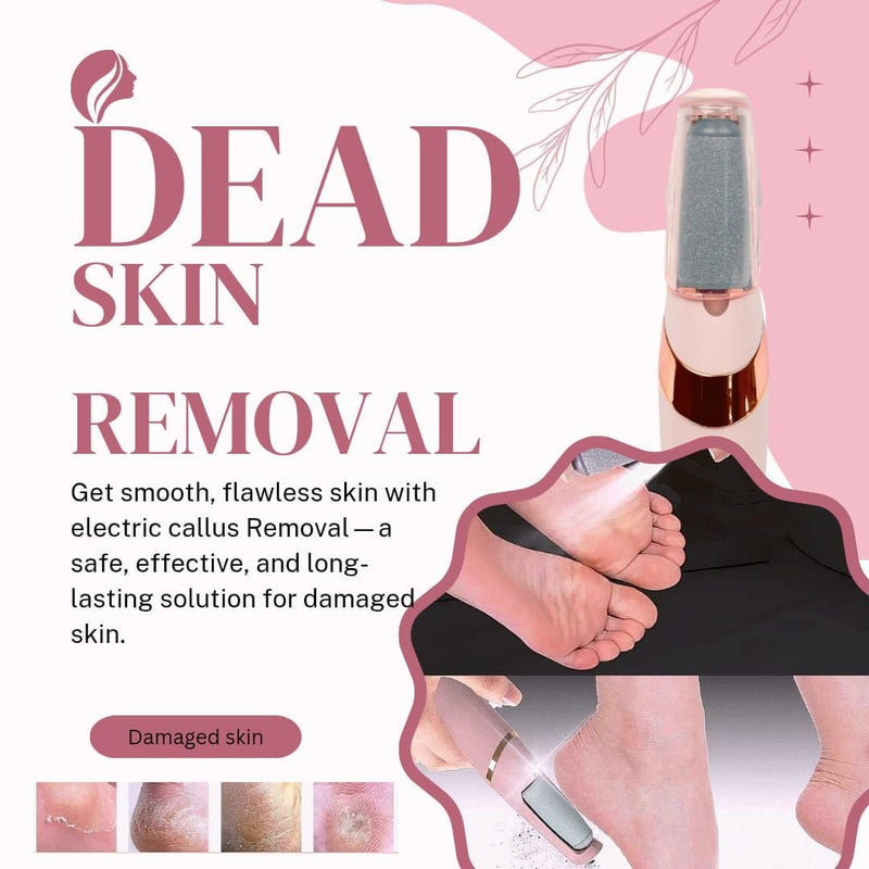 [Australia] - Electric Foot Callus Remover ‚Äì Strongest Callus Remover for Feet, Rechargeable Pedicure Tool for Dry Heel Skin Remover, Home Spa Use - New Version (Amazon Exclusive) 