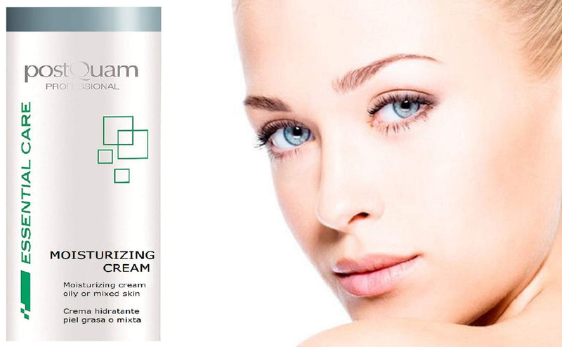 POSTQUAM Professional Moisturizing Cream for Mixed or Oily Skin 50ml – Spanish Beauty – Daily Use - Non-Greasy Cream - Regulates Excess Oil - Helps Skin Hydration – Natural Ingredients