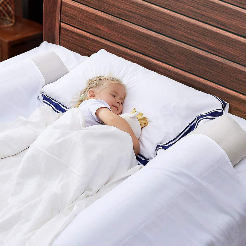 [Australia] - [2-Pack] Travel Bed Rails for Toddlers | Inflatable Bed Rails, Blow Up Bed Rails for Kids | Toddler Bed Guard Rail for Full, Queen, King Size Beds | Portable Bed Rail for Home, Hotel or Travel 
