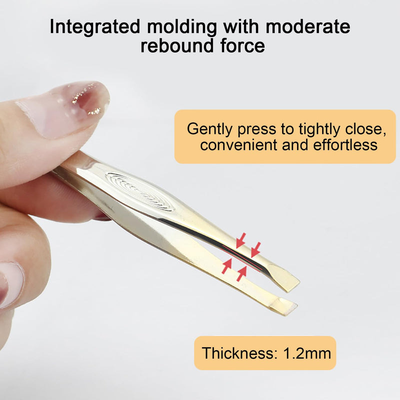 [Australia] - SHUBEIEUMI tweezers set, 3-piece precision tweezers set, hair plucking tweezers, eyebrow plucking tweezers, stainless steel tweezers, for facial care for plucking eyebrows 