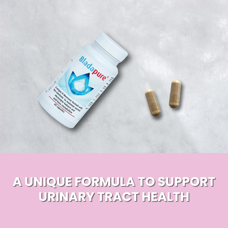 D-Mannose High Strength Supplement 60 Capsules Twin Pack