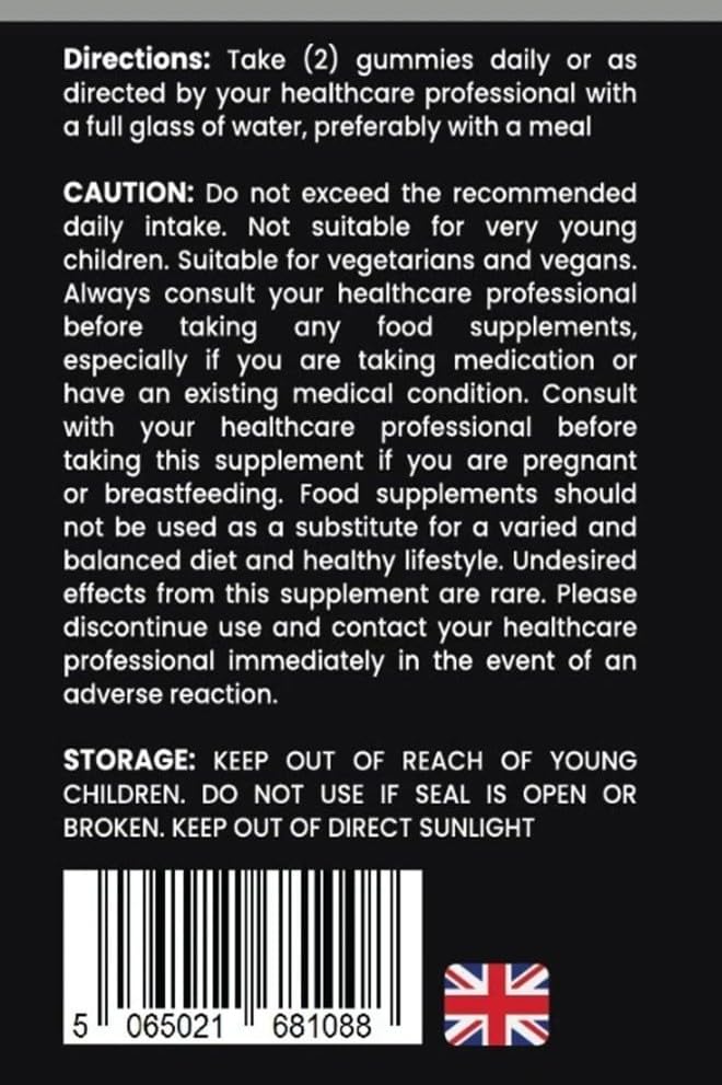 Trimassix Gummies UK - Premium Male Energy & Performance Supplement – 60 Gummies | Natural Formula to Boost Energy, Stamina & Vitality | Daily Support for Men