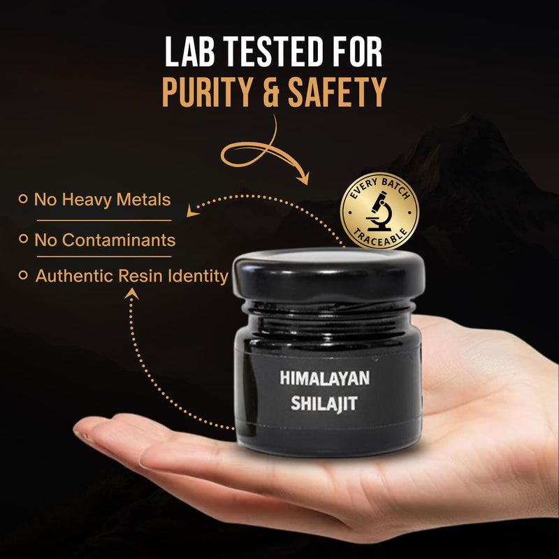 Original Himalayan Shilajit (from Bhutan) 30g - Gold Grade 100% Pure, Rich in Fulvic & Humic Acid, Minerals, Immune System & Vitality Booster, Vegan (Pack of 1)| Only Organic Wellness Shilajit Resin