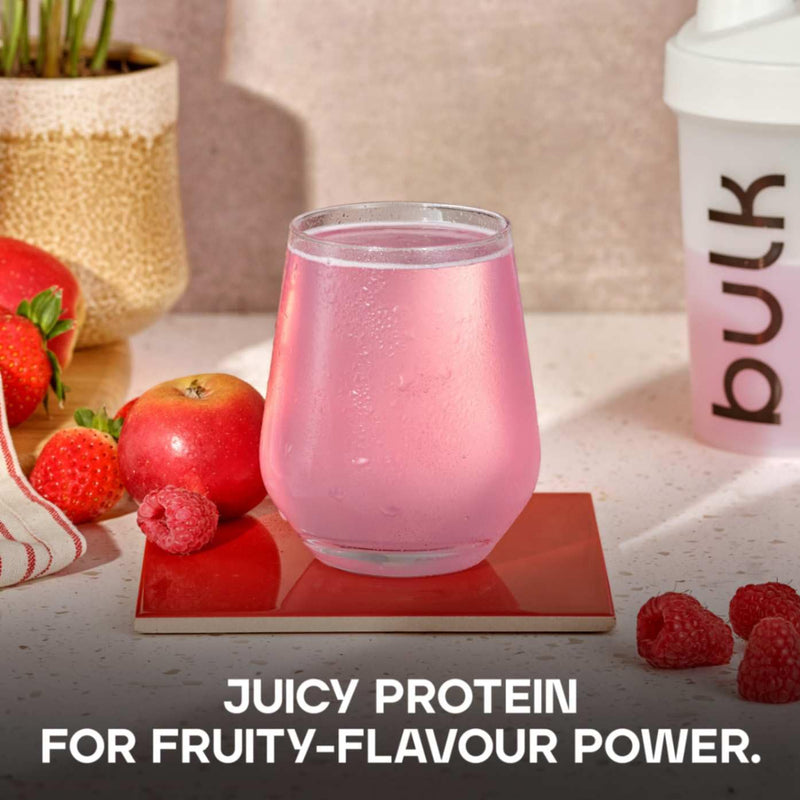 Bulk Clear Whey Isolate | Apple & Blackcurrant | 20g Protein per Serving | Low Sugar | Refreshing Fruity Flavours | 86 Calories | Fast Absorbing | Hydrating Protein Drink | 500g 500 g (Pack of 1)
