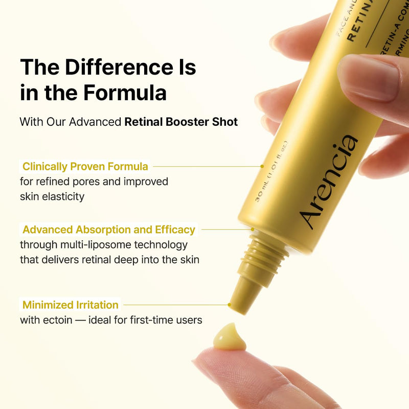 Arencia Vitamin C and Retinal Booster Serum Duo