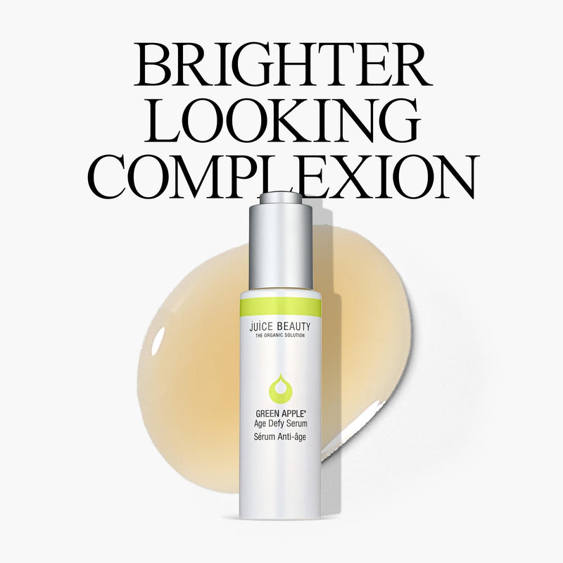 Juice Beauty Green Apple Age Defy Night Face Serum - Antioxidants, 30 mL | Facial Serum For Aging Skin With CoQ10, Alpha Lipoic Acid & Vitamins To Soften Dark Spots & Discoloration, Vegan