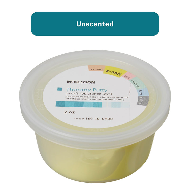 [Australia] - McKesson Therapy Putty, Non-Toxic, Unscented, Yellow, X-Soft, 2 oz, 1 Count 