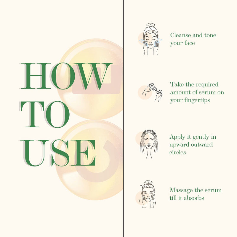 Good Vibes Vitamin C & Vitamin E Age Defying Face Serum | Lightweight Naturally Glowing Serum For All Skin Types | Helps Repair Skin & Wrinkles | No Parabens & Sulphates (10 ml/0.34 Fl Oz)
