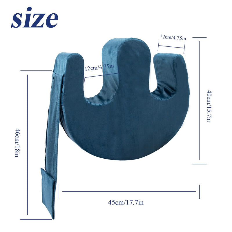 [Australia] - Bedridden Patient Turning Device,1pcs U Shape Nursing Pillow for Turning Prevent Muscle Atrophy,Caregiver Bed Ridden Patient Supplies,Nursing Care Aid for Bedridden Disabled Elderly,Paralyzed 