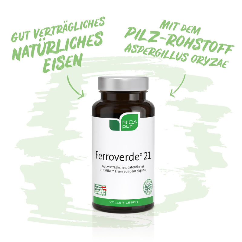 [Australia] - nicapur Ferroverde 21 I iron from a natural source + vitamin C I in high doses 