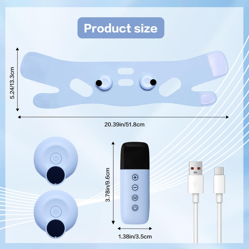 [Australia] - V-Shaped Face Machine Double Chin Reducer, Electric Double Chin Reducer & Face Lifting Device with 6 Modes 9 Intensity Levels 