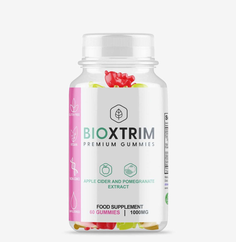 BioXtrim Gummies - All Natural - New & Sealed - Vegan - 60 Gummies - 1 Month Supply