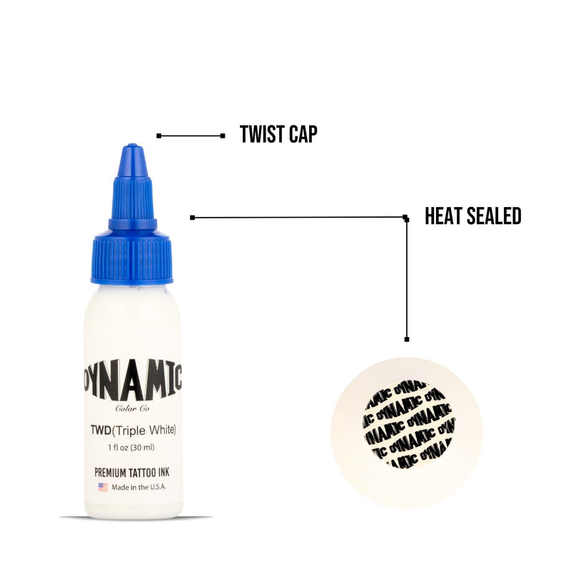 [Australia] - Dynamic Color Co Triple White Ink Bottle 1oz 