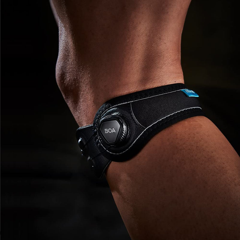 SOZO Boa Micro Adjustable Knee Brace/Support/Bandage for Knee Injury, Pain, Meniscus Tear, ACL and Arthritis. Knee Support Brace with Patella Gel Pad (Large) Large