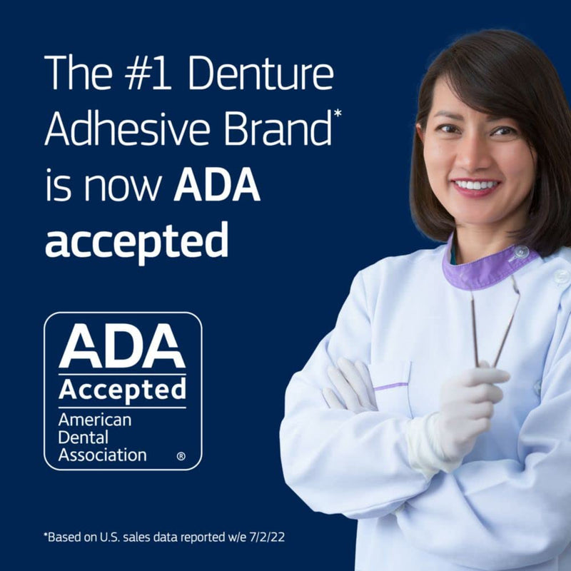 [Australia] - Fixodent Professional Ultimate Denture Adhesive Cream for Full and Partial Dentures, 1.8 oz, 4 Pack 