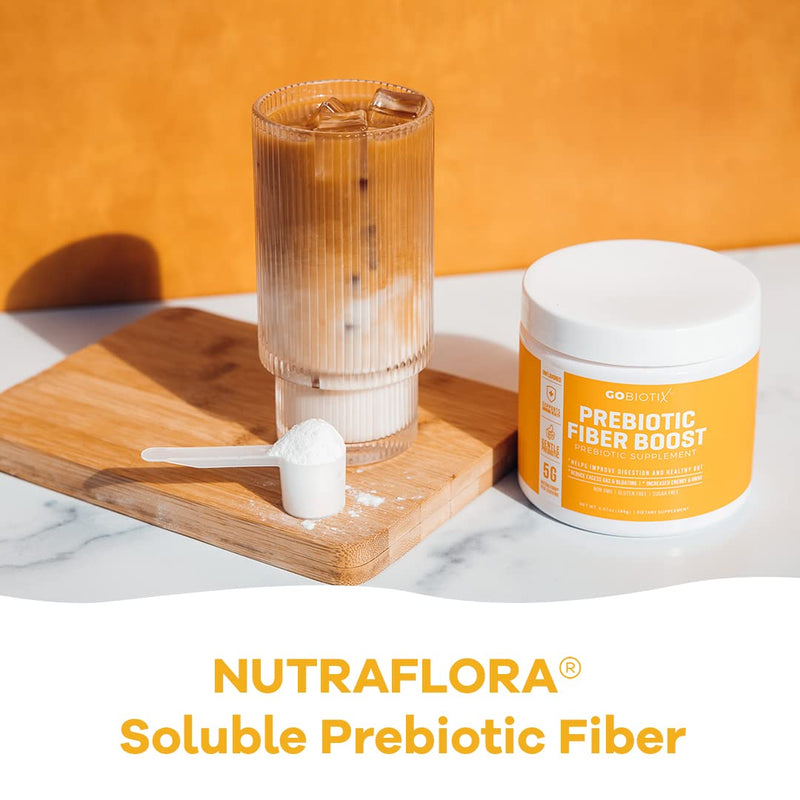 [Australia] - GOBIOTIX Fiber Supplement - Prebiotic Soluble Fiber Powder, Supports Gut Health and Digestive Regularity - Gummies Alternative - Gluten & Sugar Free, Keto, Vegan - 1 Scoop Daily, 35 Servings (1 Pack) 35 Servings (Pack of 1) 