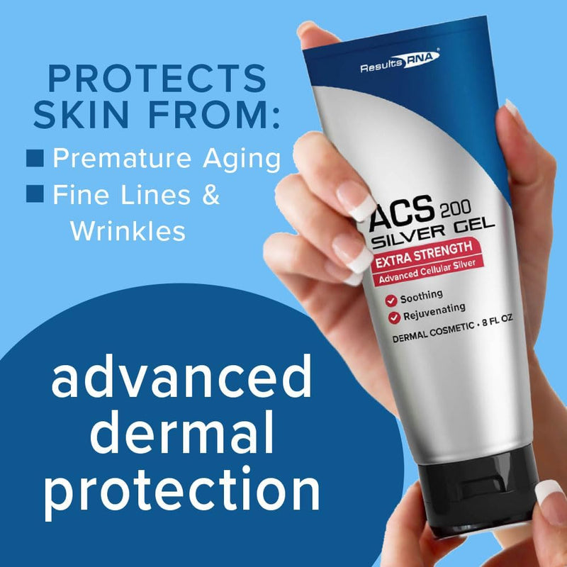 [Australia] - Results RNA - ACS 200 Silver-Glutathione Gel ‚Äì Advanced Cellular Colloidal Silver Gel for Wound Care & Superior Dermal Healing. (15 oz) 15 Ounce (Pack of 1) 